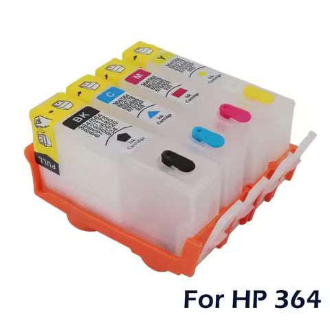 Einkshop for HP364 Ink Cartridge for HP 364 Refillable Cartridge For HP B109a B110a B110c B209a 7510