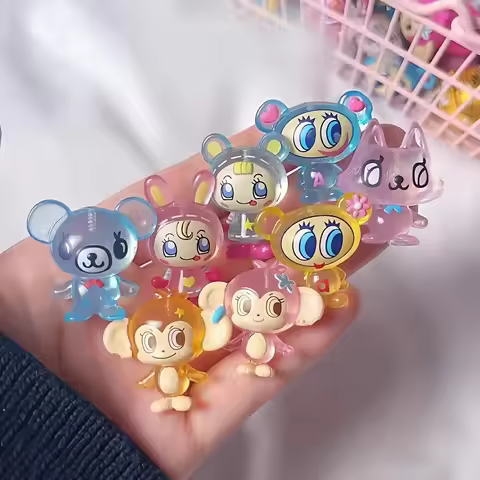 BANDAI Cute Cartoon Keychain Anime Pendant Gachapon Piano Rabbit Angel Blue Nakamura Kun Bag Charm P