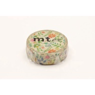 mt masking tape watercolor flower (MTEX1P109)/Washi Decorative Pattern Brand Japan