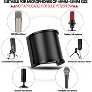 Condenser Microphone Pop Filter Metal Mesh Foam Streaming Media Recording Microphone Windscreen Cove