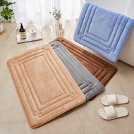 Bath Mat Microfiber Memory Foam Bathroom Kitchen Floor Mat with Anti Slip 40 X60cm Bath Mat Anti Slip