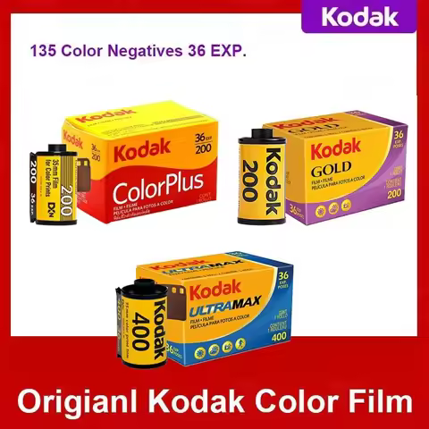Original KODAK Film 35mm 36 Exposure Per Roll ColorPlus200 Gold 200 Color UltraMax 400 Print 135-36 