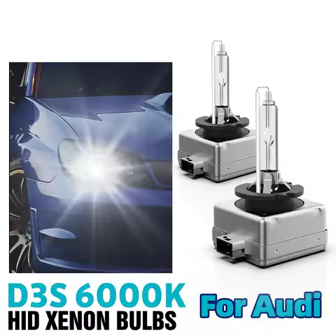 2PCS Xenon HID Replace Headlight D3S Bulb 6000K 8000K HID Headlamps DC 12V 35W For Audi A1 A3 A4 A5 