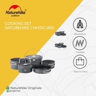 COOKING SET PANCI WAJAN NESTING CAMPING NATUREHIKE CNH22CJ002 - Cam Store55