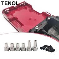 [TENOL] 6 Pieces 1/12 Scale RC Car Body Pillars with Screws, Body Raised Pillars for MN82