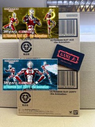全新 日版 魂限 S.H.Figuarts SHF ULTRAMAN SUIT ACE ZOFFY -the Animation- 超人再現 咸旦超人 佐菲 超人 A - 動畫版-