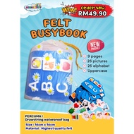 FELT BUSY BOOK KOLEKSI BUSY BOOK By Mommy Happy