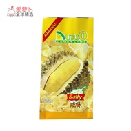 Durio Crispy Fried Durian Slices Durian Dry Salty Sweet Flavor 75g Snack from Thailand Dried Fruit N