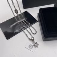 Chrome hearts 經典六芒星吊飾項鍊