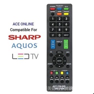 Sharp LCD TV Remote Control RM-L1238 For gb225wjsa ga976wjsa gb217wjn1 gbioiwjsa gb215wjn1 gb147wjsa