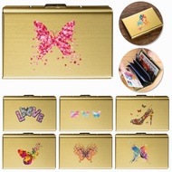 Anti-theft Swipe Bank Credit Card Minimalist Men's Metal Card Case Credit Holder Metal Card Bag Butt