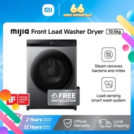 Xiaomi Mijia Front Load Washer Dryer 10.5kg | Washing Machine | Dryer | Installation Included