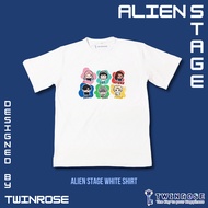 Alien Stage ALNST White Shirt [Twinrose] | Ivan Till Mizi Sua Luka Hyuna