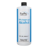 ForPro 70% Isopropyl Alcohol (IPA), Pure & Unadulterated Concentrated Alcohol, 32 Ounces