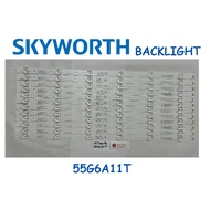 SKYWORTH SMART LED TV 55G6A11T 55G 6A11T Backlight Ready Stock in Malaysia New Set