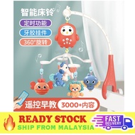 Baby Rattles Crib Mobiles Toy Holder Rotating Mobile Bed Bell Musical Box Baby Toy ( FAST DELIVERY )