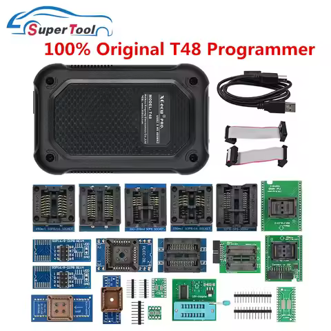 Universal XGecu T48 [TL866-3G] programmer 34000+EPROM/MCU/SPI/Nor/NAND Flash/EMMC/ IC TESTER/ TL866C