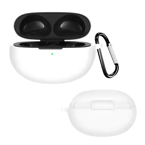 Silicone Earphone Case Anti-fingerprint Shockproof Earbuds Protective Cover Compact Dustproof for Re