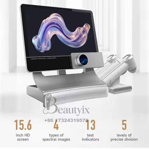 3D AI Facial Skin Analyzer Professional Skin Scanner Tester for Beauty Salon Skin Care Analysis Equi