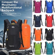 NARCIS Hiking Backpack, 36-55L Lightweight Mountaineering Bag,  Waterproof Casual Large Capacity Tra
