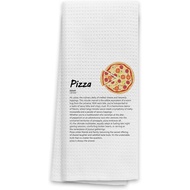 Tuala Dapur TNUW Pizza Definition 16x24In, Hiasan Pizza untuk Dekorasi Dapur