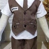 Branded Children's Tuxedo Bow Tie Set Ages 1-12 Months