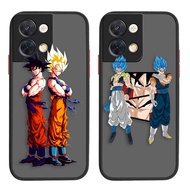 Matte Mobile Phone Cover Skin Feel Shockproof Phone Case Dragon Ball Cool Charactor For OPPO Reno Z 2 3 4 5 F SE Pro 5G Reno 5 Pro Plus 6 7 8 Z Pro Plus 4G 5G