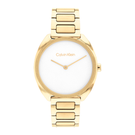 Calvin Klein Adorn CK25200276 นาฬิกาข้อมือผู้หญิง Gold/White