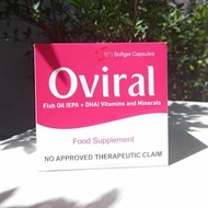 Oviral Fish Oil (EPA + DHA) Vitamins and Minerals Softgel Capsules
