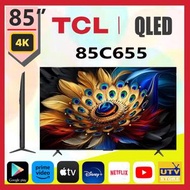 TCL - TCL 85" 85C655 4K QLED Google TV 85C655