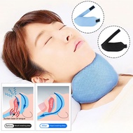 1pcs Anti Snore Chin Strap For Men Women Adjustable Stop Snoring Sleep Neck Brace Anti Apnea Jaw Sol