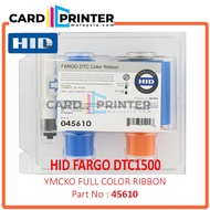 [3Box]  Not for HFC YMCKO HID Fargo DTC1500 Printer Card ID Ribbon Ink / Kad ID Printer Print -45610