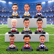 FIFA Football Soccer Star Cute Shaking Head Toys 12cm Ronaldo Neymar Beckham Messi Mohamed Salah Mba
