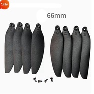 SHLY Folding Propeller Blades, Black Plastic Remote Control Drone Parts,  58mm/66mm Universal Quadco