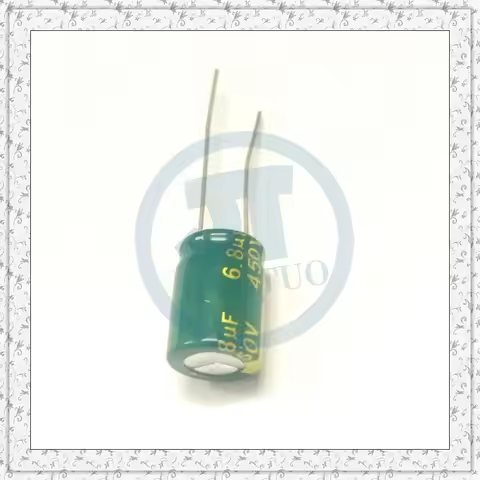 10pcs 6.8uF450V 450V6.8uF 6.8MFD 450WV 10*13mm Radial Aluminum Electrolytic Capacitor