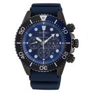 Jam tangan Seiko solar chronograph save the ocean SSC701P1 diver original pria