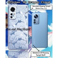 2024!Back Skin 3D CLOUD SAMSUNG A15 A25 A54 A34 A24 A14 A32 A22 A23 A13 A33 A53 A52 A52s A73 A72 A31 A51 A71 A21 A21s A12 A9 C9 PRO Garskin CLOUD Tattoo Back Body Scratch Protector A Mushroom Clear+Matte Dof Clear Transparent Ful Cover Glossy 4G 5G