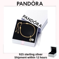 Original S925 Sterling Silver Pandora birthday gift Engravable North Star Lab-grown Diamond Bracelet