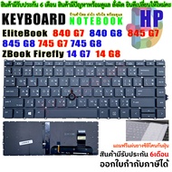 Keyboard for HP EliteBook 840 G7 840 G8 & 845 G7 845 G8 745 G7 745 G8