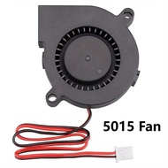 5015 DC 5/12/24V Turbo Blower 50x50x15mm Cooling Fan for 3D Printer Cooling