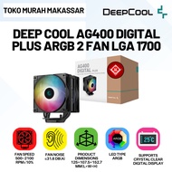 Deepcool AG400 DIGITAL PLUS LGA 1700- CPU Cooler Dual Fan / COM54-DEE