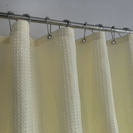 cod Minghe Fabric Shower CurtainHeavy Duty Cloth Bathroom Shower CurtainPolyester Shower Curtain Waf