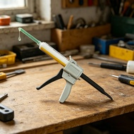 50 mL mix ratio 1:1&2:1semi-automatic push rod for ab expoxy adhesive Professional glue gun is recom