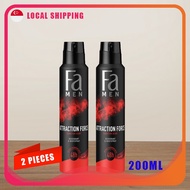 Fa Men ATTRACTION FORCE Deodorant Spray 200ml