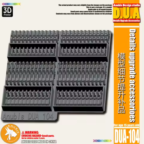 Anubis DUA-104 Armor Fin Spoiler Detail Parts for RG HG 1/144 MG 1/100 Full Mechanics Model Build De
