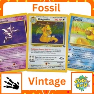 Fossil Unlimited Singles - 1999 Vintage Set Pokemon Cards Singles