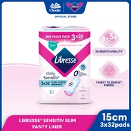 Libresse SensitiV Slim Panty Liner (3x32s)