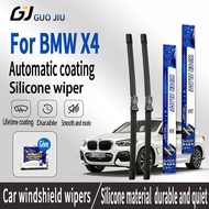 Bmw X4 Dedicated Wiper BMW X4 (F26) Silicone Coated Wiper Cartilage Wiper Car Wiper Mute Silicone Wi