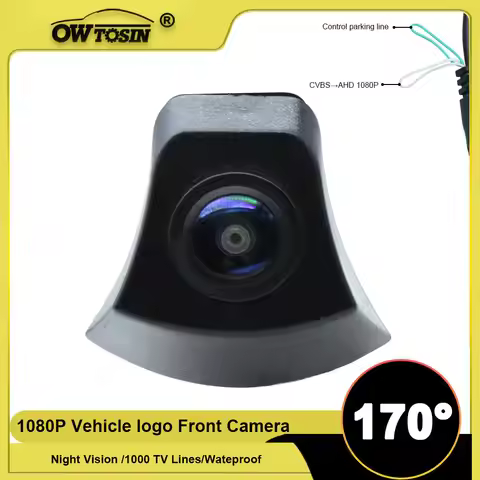 170° AHD 1080P Vehicle Logo Front View Camera For Audi A4 B8 B6 B9A3 8P A6 C7 C6 A1 TT MK2 A8 D3 Q7 