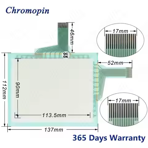 Touch Screen Panel Digitizer for Pro-face GP-2300L TP-3084S2 2980070-01 GP-2300S 3180050-01 with Fro